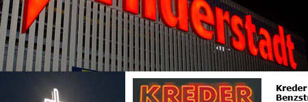 Lichtwerbung Krefeld, Neonwerbung Krefeld, LED Werbung Krefeld